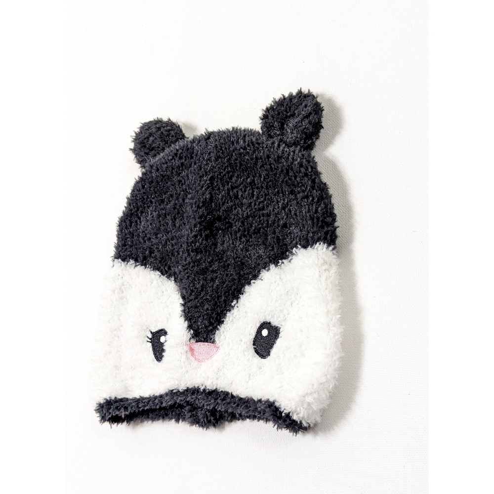 H&M Plush Chipmunk Beanie Winter hat with ears Size 1.5/4 Years
